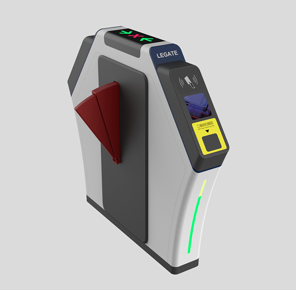 Flap Barrier Dual Vision Automatic Ticket Gate SZLG-SVS Series